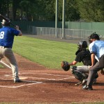 Brian behind the plate