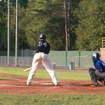 Earl Oakes at the plate